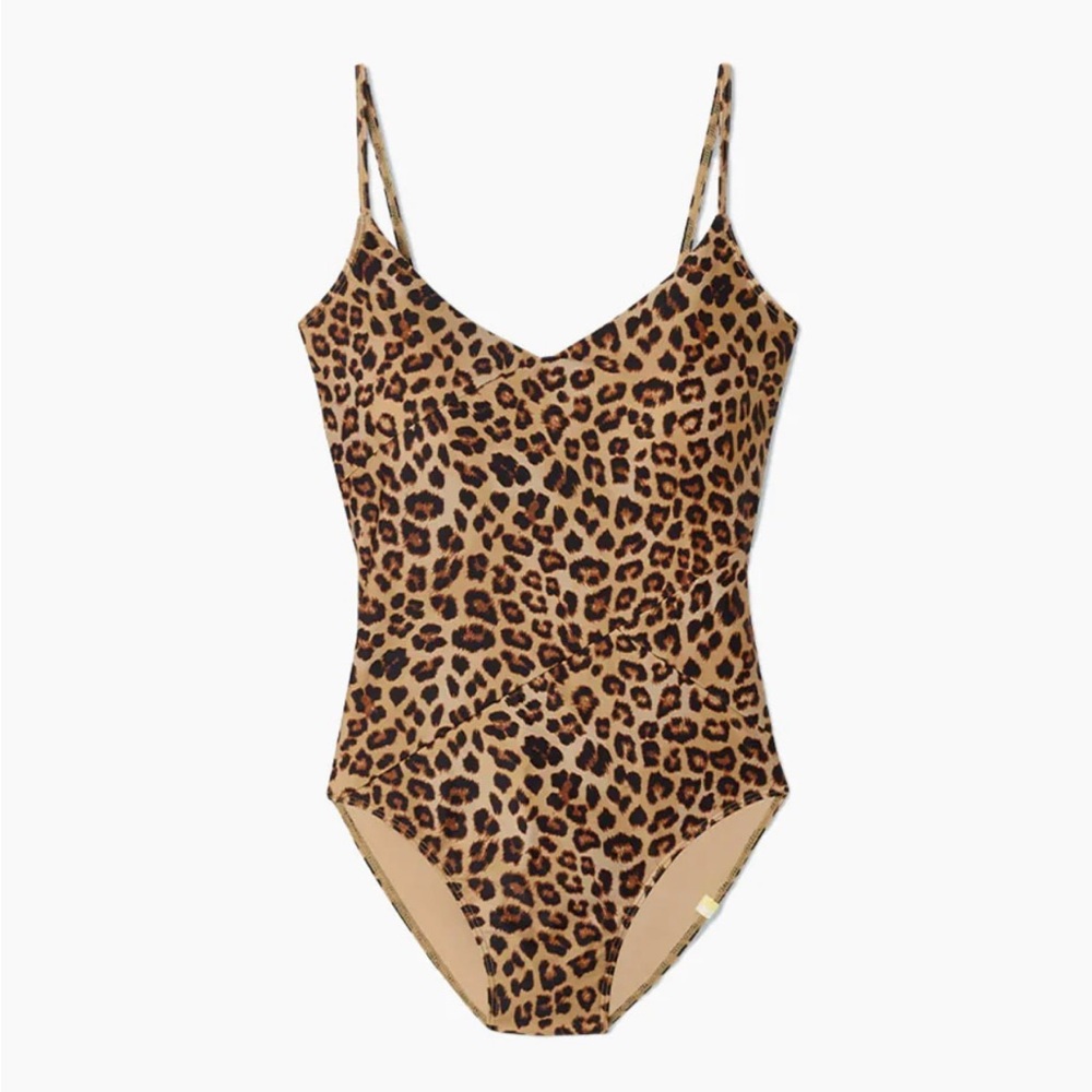 Summersalt One Piece Bathing Suit - Size 6 (Leopard)